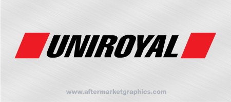 Uniroyal Decals - Pair (2 pieces)